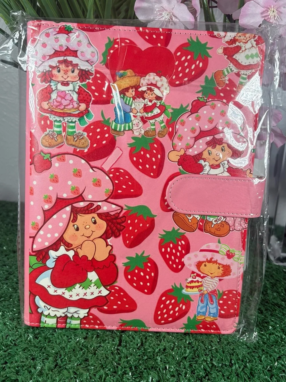 Strawberry shortcake Custom A5 Binder with 50 lined paper included